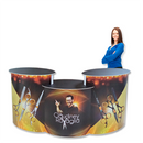 Balcão Promocional 90 com Conector ST – Modular, Compacto e Fácil de Transportar