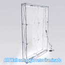 Painel em Tecido Iluminado LED 150x230 – Visual Impactante e Iluminação Uniforme