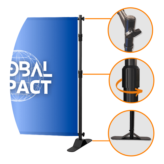 Painel Backdrop BACKING – Estrutura Resistente para Eventos e Exposições