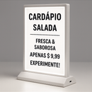 Display Iluminado LED A4 Dupla Face Recarregável