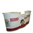 Balcão Promocional 90 com Conector ST – Modular, Compacto e Fácil de Transportar