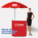 Balcão Promocional 100 CT – Estrutura Reforçada e Amplo Espaço para Divulgação