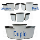 Balcão Promocional 90 com Extensor Direito ST (Duplo) – Compacto, Modular e com Área Ampliada