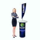 Balcão Promocional Redondo 60 CT – Resistente, Funcional e com Visibilidade 360°