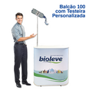 Balcão Promocional 100 CT – Estrutura Reforçada e Amplo Espaço para Divulgação
