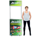 Balcão Promocional 70 CT – Compacto, Leve e Ideal para Ações de Impacto