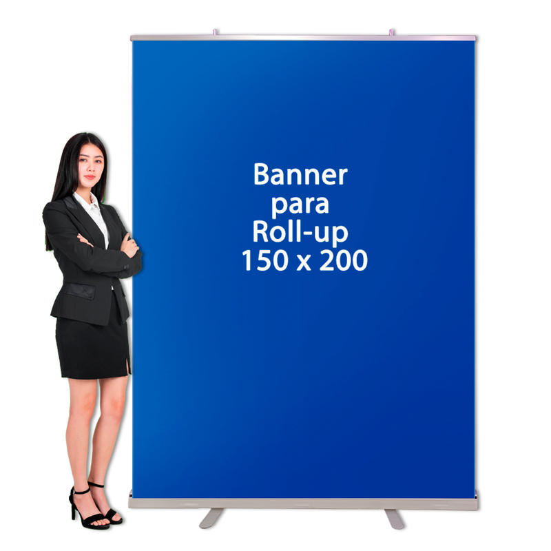 Banner para Roll Up 150Lx200A – Comunicação Visual Ampliada