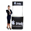 Balcão Promocional 100 CT – Estrutura Reforçada e Amplo Espaço para Divulgação