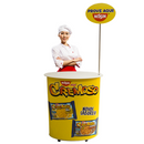 Balcão Promocional 90 CT – Resistente, Portátil e Ideal para Eventos e Ações Promocionais