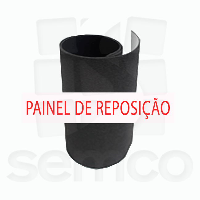 PAINEL EM CARPETE para Pantográfica P1 (3x3C) – Revestimento Elegante e Profissional para Formato Curvo