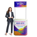 Balcão Promocional 100 CT – Estrutura Reforçada e Amplo Espaço para Divulgação