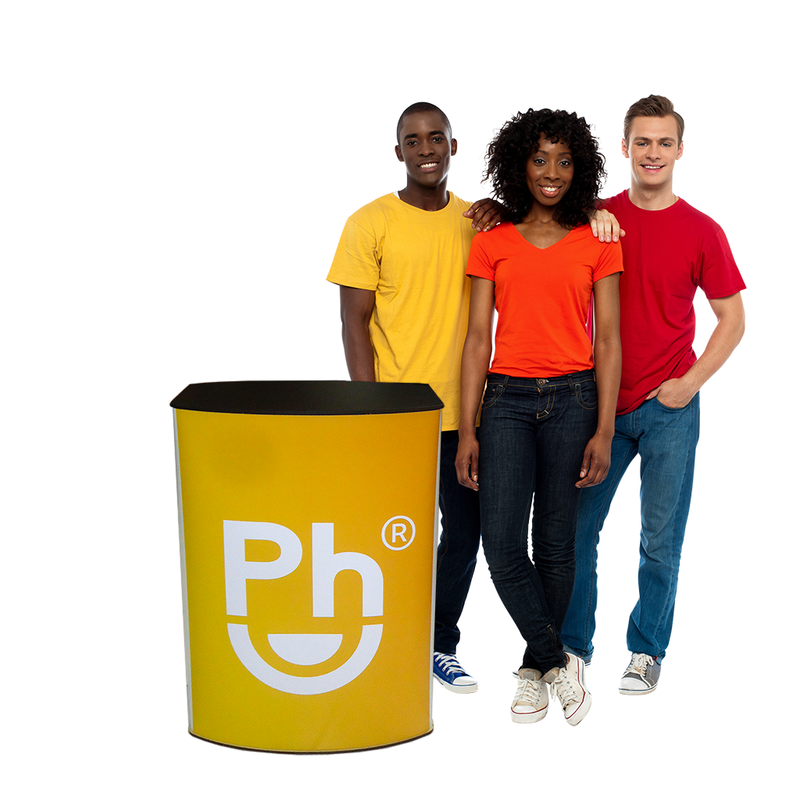 Balcão Promocional 70 ST – Compacto, Resistente e Fácil de Transportar