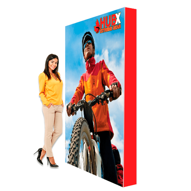 Painel em Tecido Iluminado LED 150x230 – Visual Impactante e Iluminação Uniforme