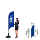 Wind Banner 250 – Destaque Máximo para sua Marca em Qualquer Evento