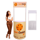 Balcão Promocional Meia Lua 80 CT – Design Curvo, Resistente e Ideal para Eventos