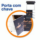 Balcão Quiosque – Estrutura Ampliada e Profissional para Exposição e Atendimento