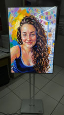 Totem Lightbox com Pedestal 50x70