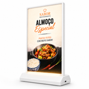 Display de Mesa LED A5 Compacto Recarregável
