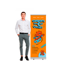 Porta Banner Roll Up 60x160cm Premium | Suporte Retrátil Portátil para Feiras e Eventos✅