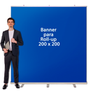 Banner para Roll Up 200Lx200A - Em LONA