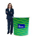 Balcão Promocional 90 ST – Compacto, Resistente e Fácil de Transportar