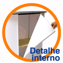 Balcão Promocional 70 ST – Compacto, Resistente e Fácil de Transportar