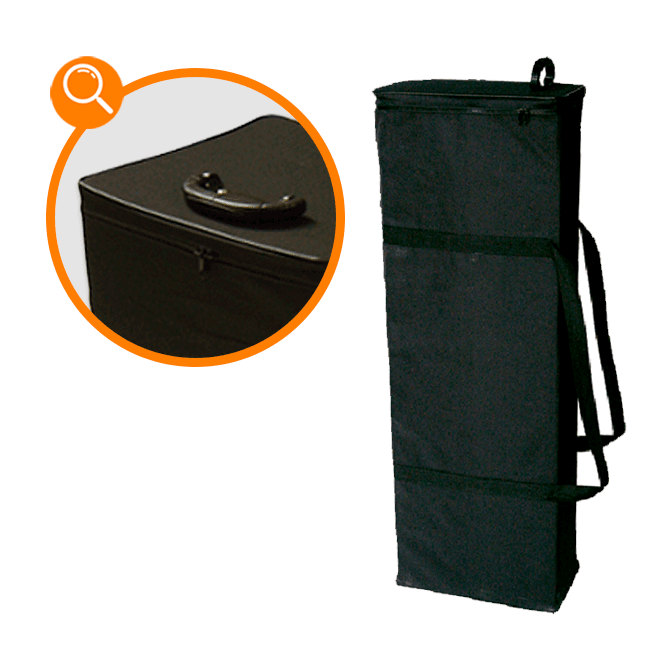 Case Nylon 23Lx41Px110A(cm) com Alças de Mão – Proteção Compacta para Equipamentos