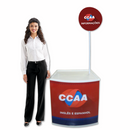 Balcão de PVC Modelo 80A – Leve, Portátil e Ideal para Feiras e Eventos