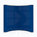 Painel Pantográfico P1 3x3 Curvo Carpete Completo – Estrutura e Revestimento para Comunicação Profissional