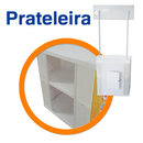 Balcão de PVC Modelo 80A – Leve, Portátil e Ideal para Feiras e Eventos