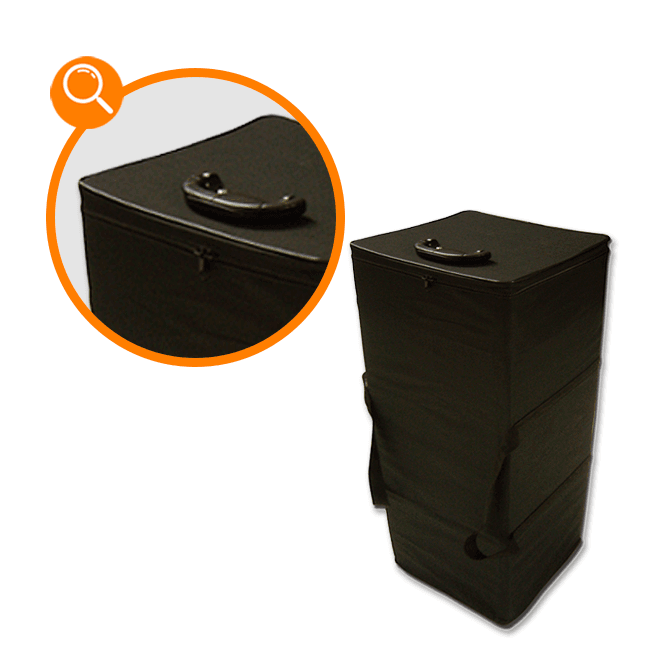 Case Nylon 35x35x86 com Alça – Compatível com Estruturas P1 e P4