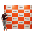 Painel Pantográfico P1 3x3 Reto Completo – Estrutura e Impressão para Comunicação Profissional