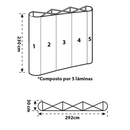 Painel Pantográfico P1 3x3 Reto Completo – Estrutura e Impressão para Comunicação Profissional